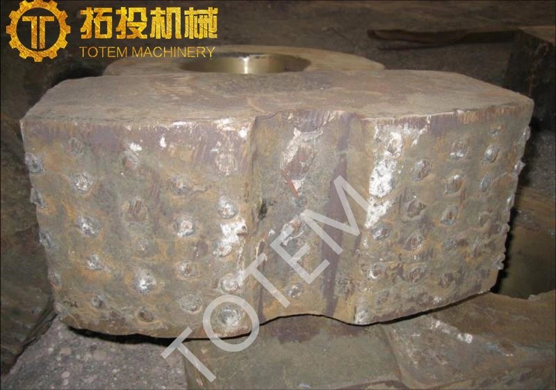 Stone Crusher Hammer, New Material C-Ti Alloy Steel Hammer