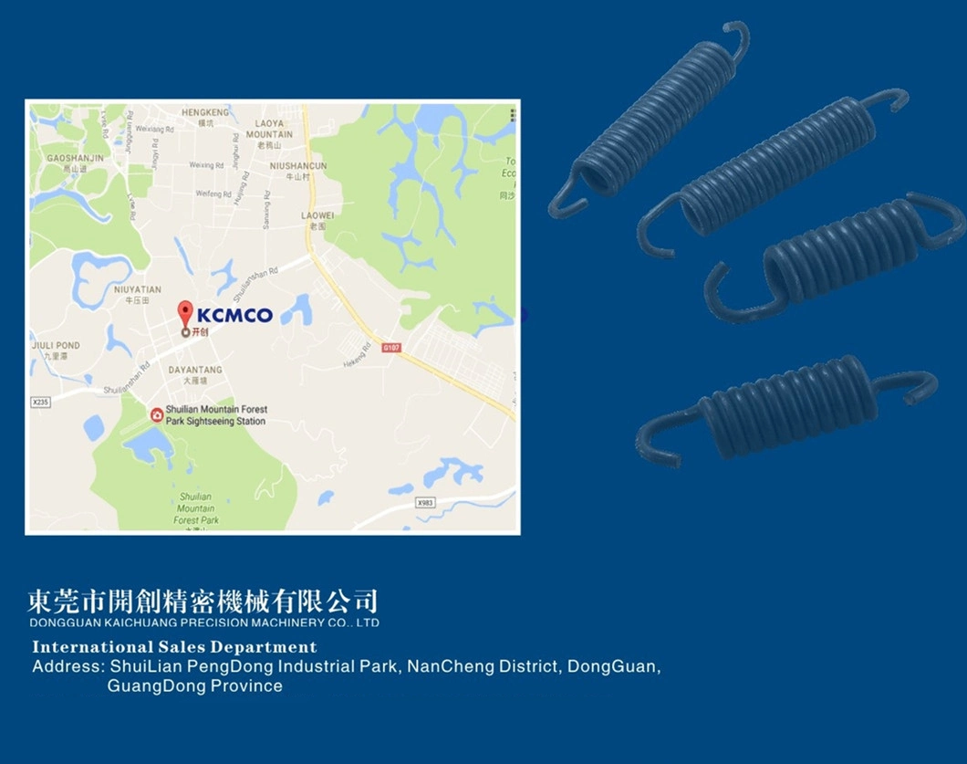 Cost Effective KCMCO CNC Paper Clip Conical Tower Spring for KCT-826 8 Axis Wire Bending Machine Making