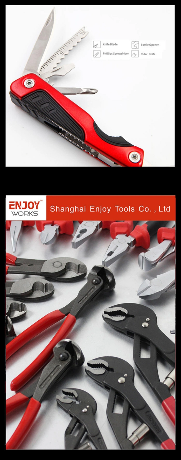 13-in-1 Multi-Function Stainless Steel Cutting Pliers Tools