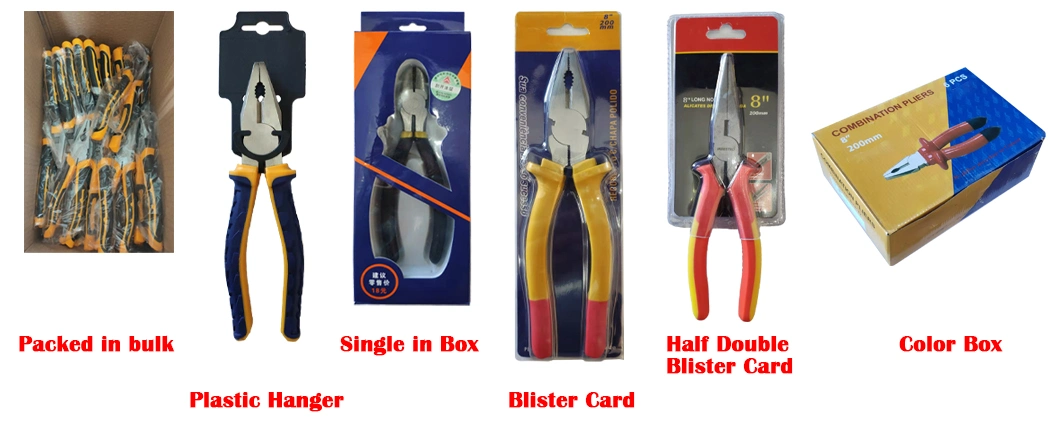 Big Size Needle Nose Pliers Long Nose Pliers Wire and Diagonal Pliers Hand Tool