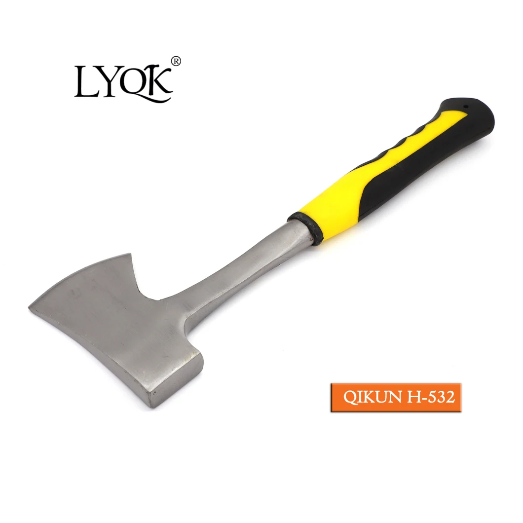 H-531 Construction Hardware Hand Tools Plastic Rubber Handle Hammer Axe