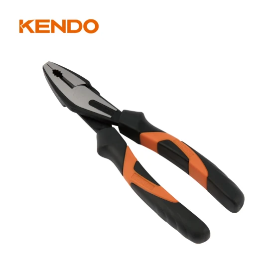 Kendo Professional 200mm コンビネーションプライヤー 先端絶縁斜めカッター付き